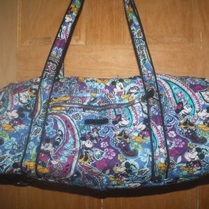 Vera Bradley Disney Duffel NWOT